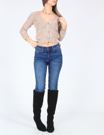 Cardigan Zara, maro deschis