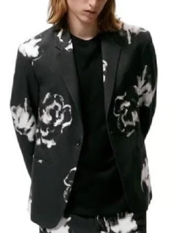 Sacou Zara, gri inchis