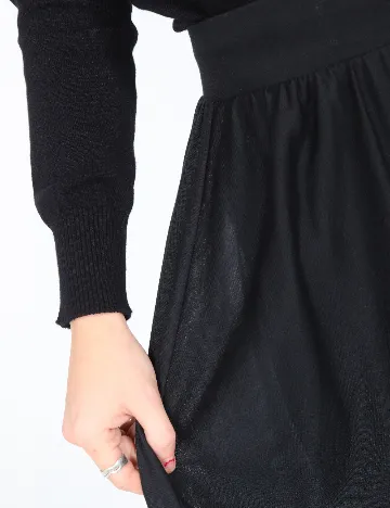 Fusta Zara, negru Negru