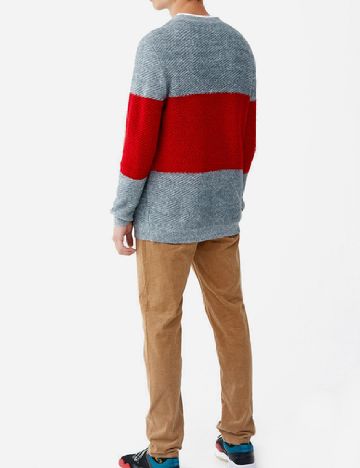 Pantaloni Pull&Bear, maro