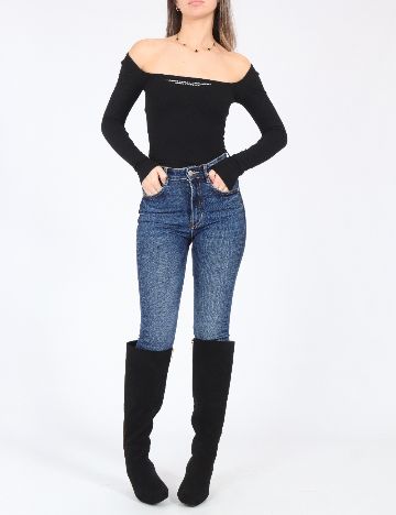 Body Bershka, negru