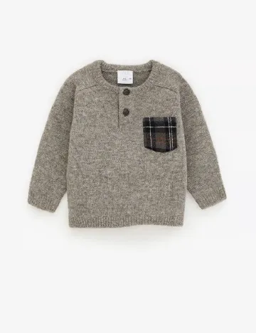 Pulover Zara, gri Gri