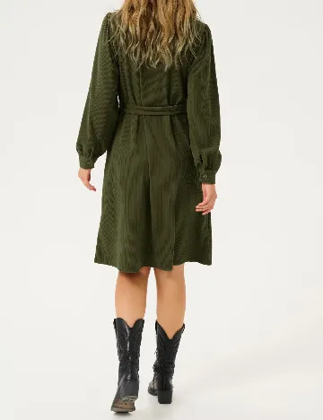 Rochie scurta Cream, verde Verde