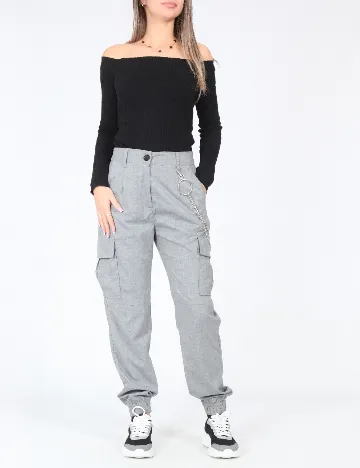 Pantaloni Zara, gri Gri