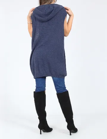 Vesta oversize Zara, albastru Albastru