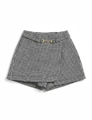 Fusta pantalon Zara, gri Gri