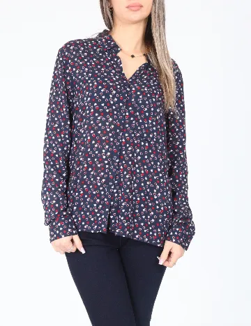 Camasa Pull&Bear, bleumarin Albastru