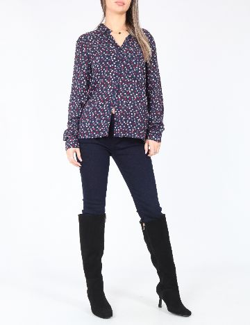 Camasa Pull&Bear, bleumarin