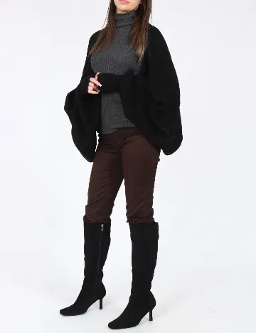 Bolero Bershka, negru Negru