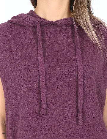 Vesta oversize Zara, mov Mov