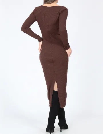 Rochie medie Bershka, maro Maro