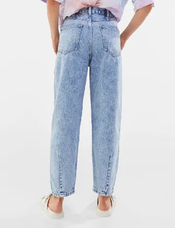 Blugi Bershka, bleu Albastru