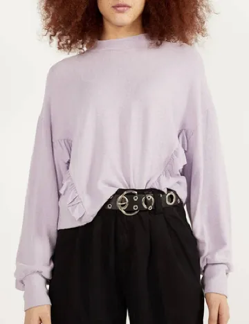 Bluza Bershka, mov Mov