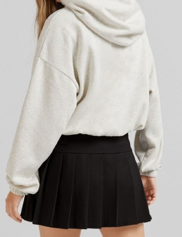 Fusta Bershka, negru