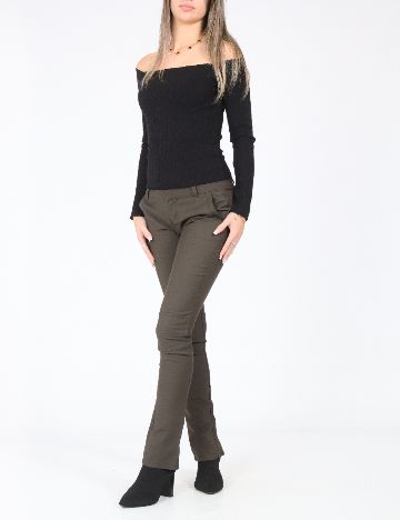 Pantaloni Bershka, verde