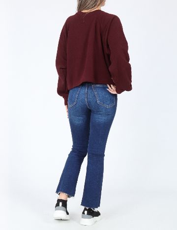 Bluza Pull&Bear, visiniu