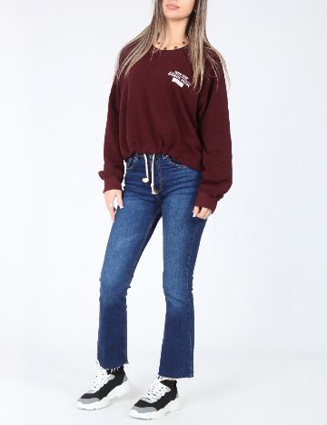 Bluza Pull&Bear, visiniu