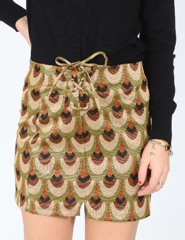 Fusta Bershka, mix culori Mix culori