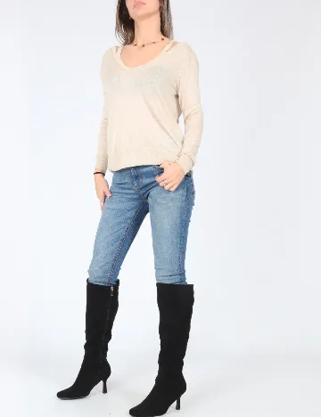 Bluza Zara, bej Crem