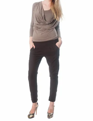 Pantaloni Bershka, maro Maro