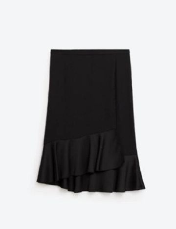 Fusta Zara, negru