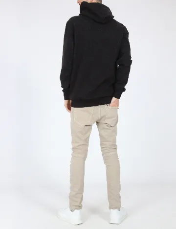 Hanorac Bershka, negru Negru