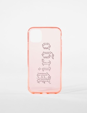 Husa iPhone 11 Bershka, portocaliu