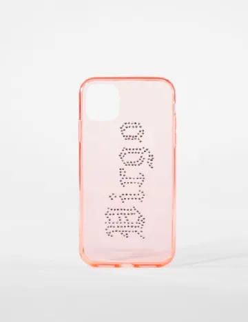 Husa iPhone 11 Bershka, portocaliu Portocaliu