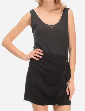 Fusta Zara, negru Negru