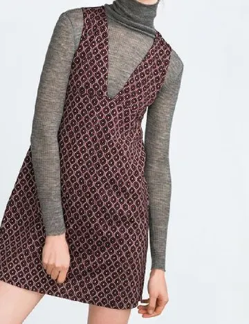 Rochie scurta Zara, mix culori Mix culori