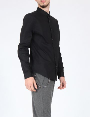 Camasa Bershka, negru