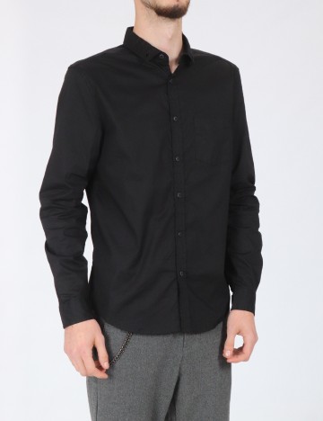 Camasa Bershka, negru