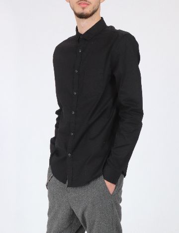 Camasa Bershka, negru