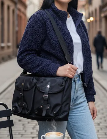 Geanta Zara, negru Negru