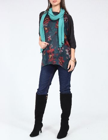 Esarfa Bershka, turcoaz