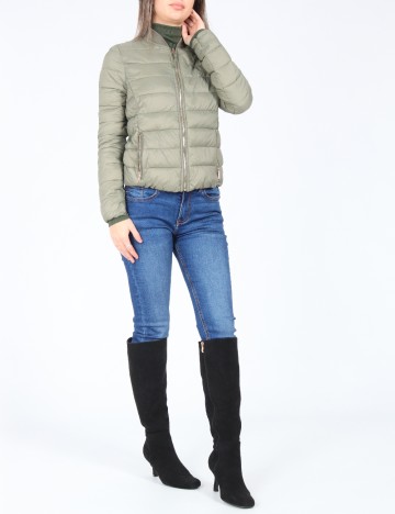 Geaca Bershka, verde