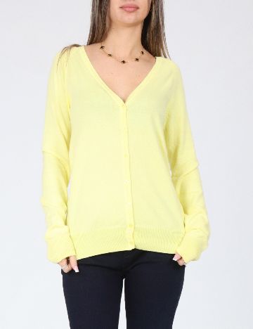 Cardigan Zara, galben