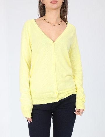 Cardigan Zara, galben