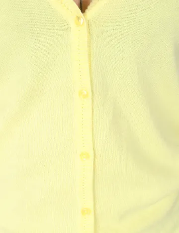 Cardigan Zara, galben Galben