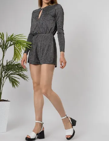 Salopeta Pull&Bear, gri Gri