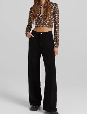 Top Bershka, maro Maro