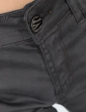 Pantaloni Bershka, gri inchis Gri