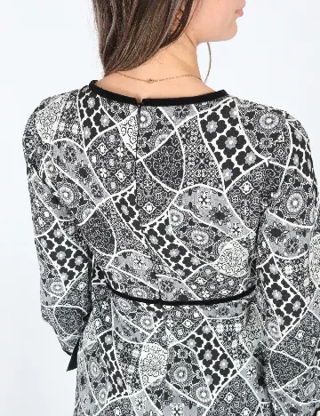 Rochie scurta Zara, gri Gri