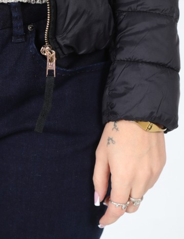 Geaca Bershka, bleumarin inchis