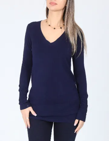 Bluza Zara, bleumarin Albastru