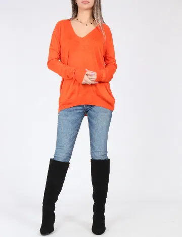 Bluza Zara, portocaliu Portocaliu