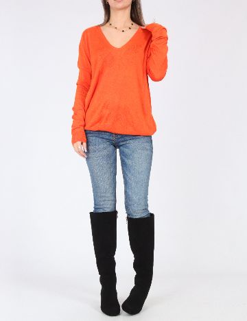 Bluza Zara, portocaliu