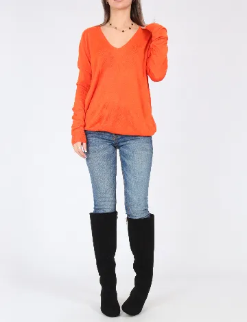 Bluza Zara, portocaliu Portocaliu