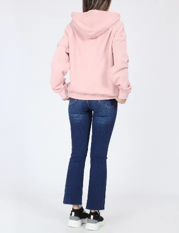 Hanorac Bershka, roz Roz