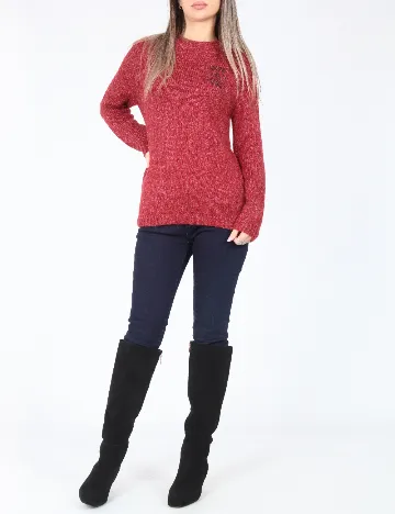 Pulover Zara, rosu Rosu